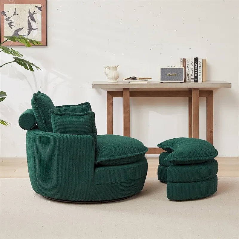 Sillón Acentual Tapizado en Terciopelo