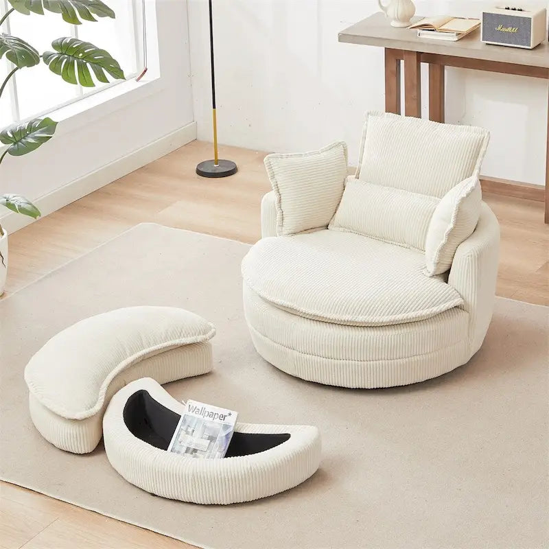 Sillón Acentual Tapizado en Terciopelo