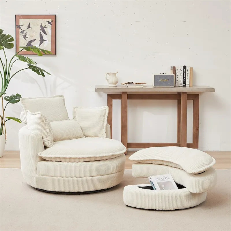 Sillón Acentual Tapizado en Terciopelo