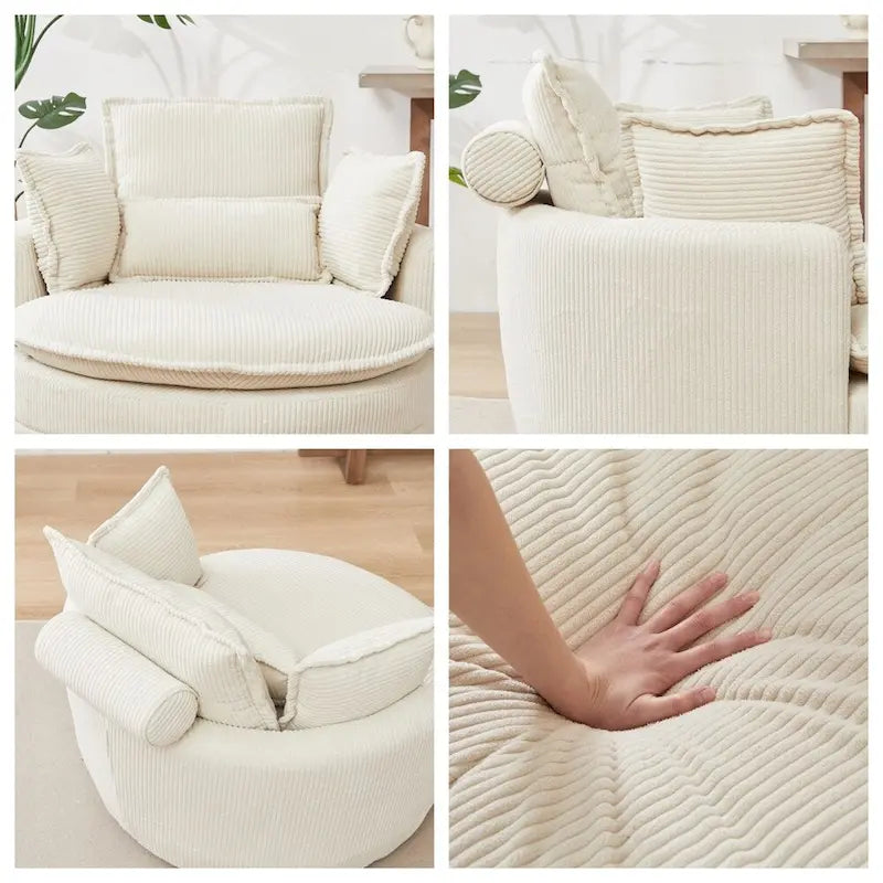 Sillón Acentual Tapizado en Terciopelo