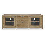 Mueble de TV Marrón Claro de 80" para televisores de hasta 92"