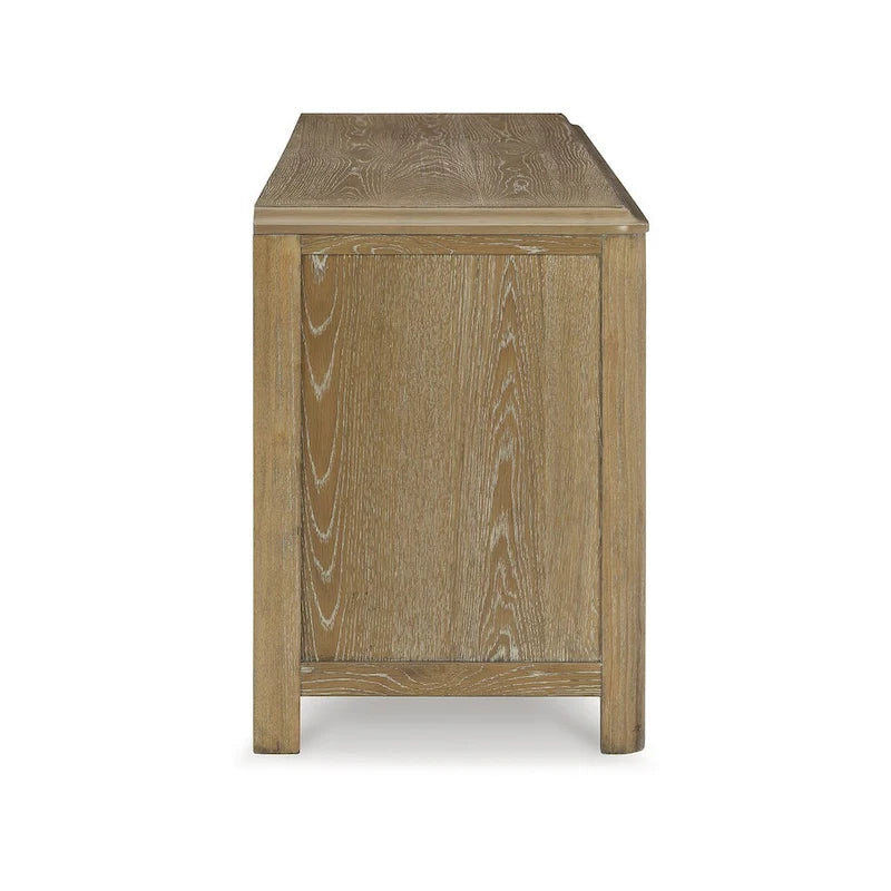 Mueble de TV Marrón Claro de 80" para televisores de hasta 92"