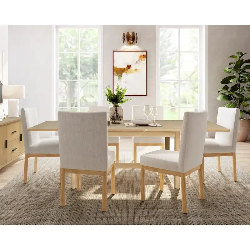 Mesa de comedor mariposa con extensión de 20"