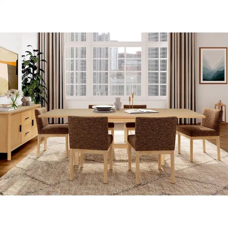 Mesa de comedor mariposa con extensión de 20"