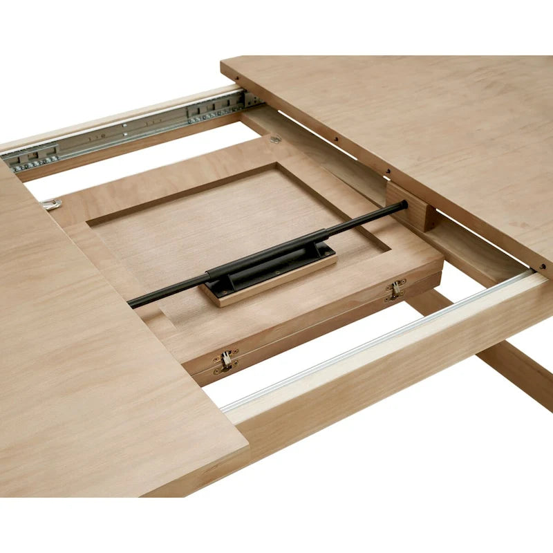Mesa de comedor mariposa con extensión de 20"