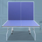 Mesa de ping-pong de 2,74 m, plegable y portátil, juego de mesa de ping-pong