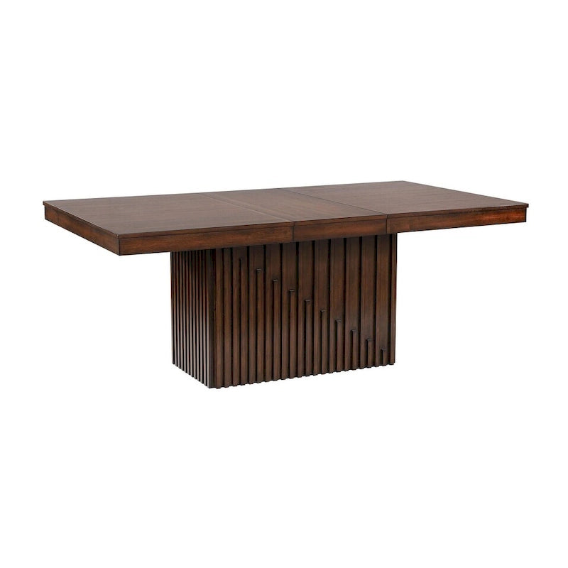 Juego de comedor de 7 piezas Mango Roble