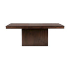 Juego de comedor de 7 piezas Mango Roble