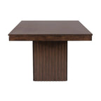 Juego de comedor de 7 piezas Mango Roble