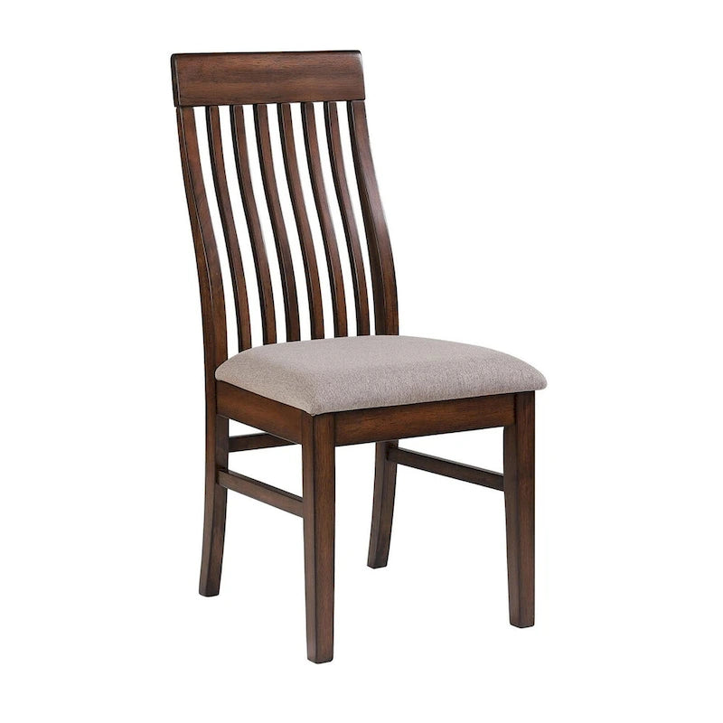 Juego de comedor de 7 piezas Mango Roble