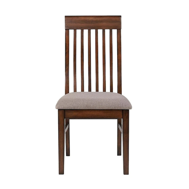 Juego de comedor de 7 piezas Mango Roble