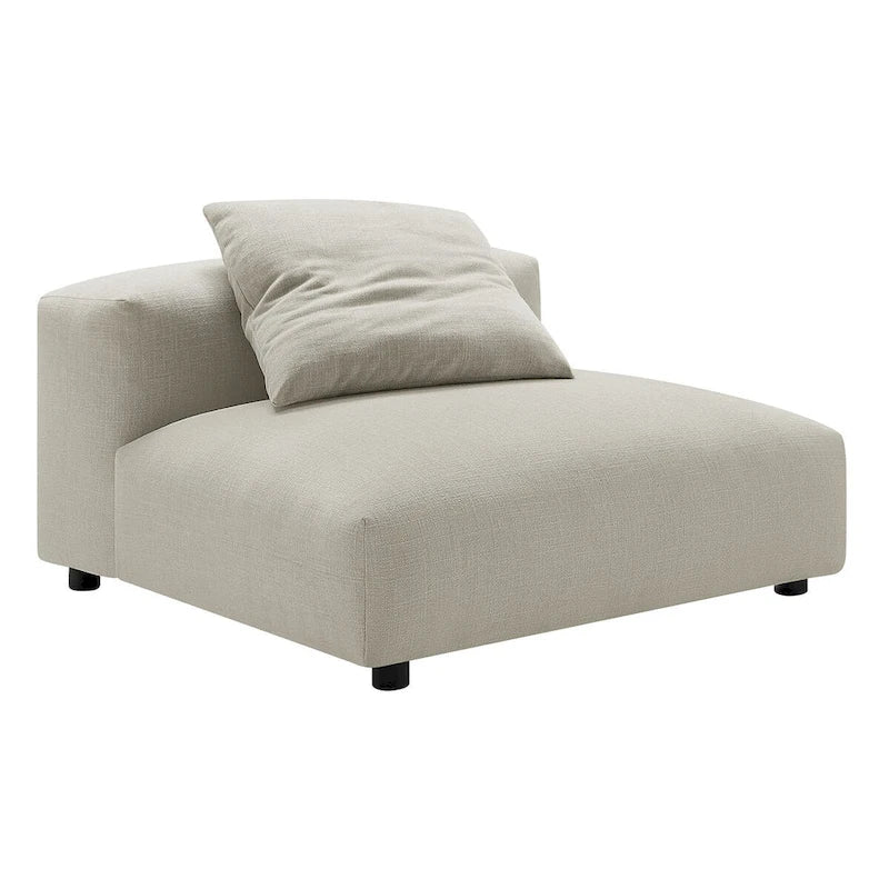 Sofá modular tapizado en tela