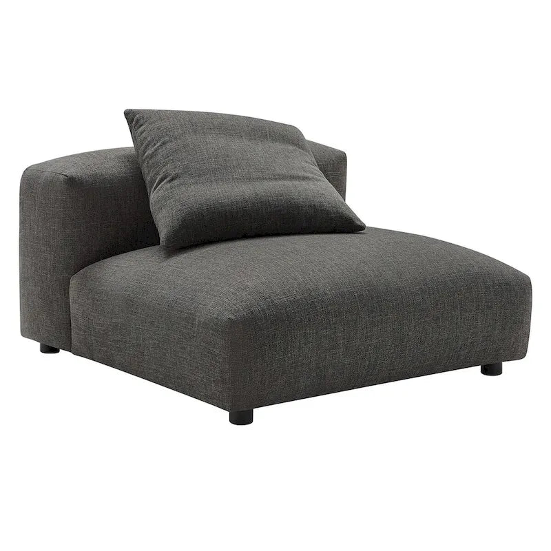 Sofá modular tapizado en tela