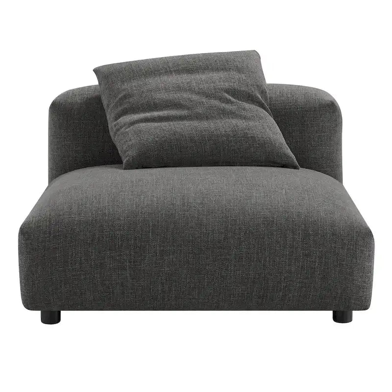 Sofá modular tapizado en tela